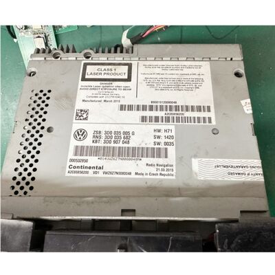 वोक्सवैगन फैटन RNS810 स्टीरियो प्लेयर VW RNS 810 जीपीएस ऑडियो के लिए कार नेविगेशन रेडियो