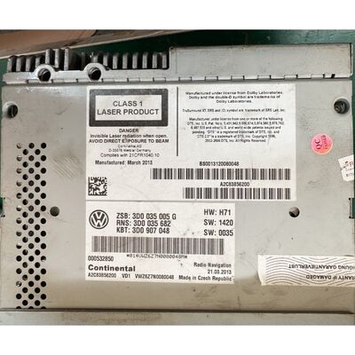 वोक्सवैगन फैटन RNS810 स्टीरियो प्लेयर VW RNS 810 जीपीएस ऑडियो के लिए कार नेविगेशन रेडियो