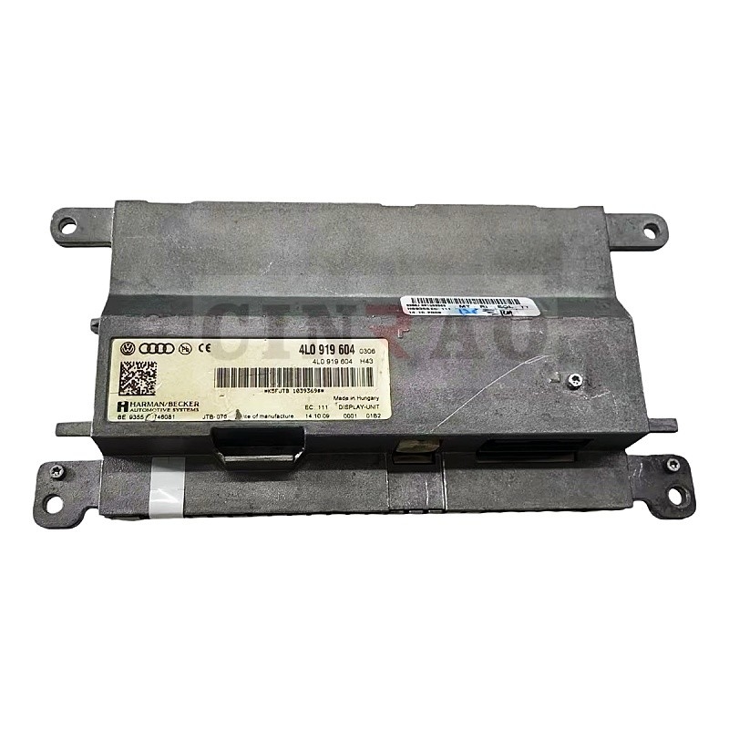 ऑटोमोबाइल कार डिस्प्ले यूनिट 4L0 919 604 एलसीडी स्क्रीन मॉनिटर 4L0919604 ऑडी जीपीएस नेविगेशन के लिए