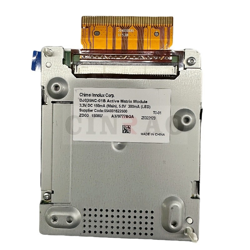 3.5 इंच एलसीडी इंस्ट्रूमेंट क्लस्टर DJ035NC-01B कार स्क्रीन पैनल VW ऑडी स्पीड डिस्प्ले के लिए