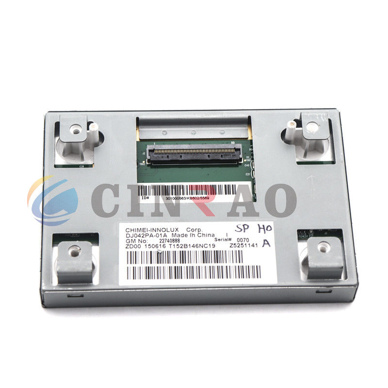 कार जीपीएस रिप्लेसमेंट के लिए Chimei 4.2 इंच TFT LCD स्क्रीन DJ042PA-01A डिस्प्ले पैनल